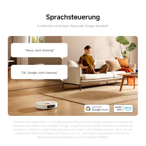 Xiaomi Robot Vacuum X20+ – Saug- & Wischroboter mit Absaugstation, 6000 Pa