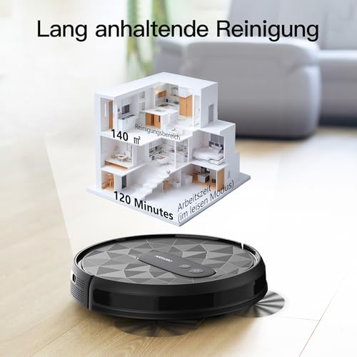 AIRROBO P20 Saugroboter – 2800 Pa, WLAN, Automatisches Aufladen, 120 Min Laufzeit