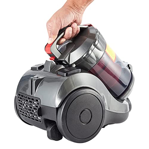 Beutelloser Staubsauger – 800W Motor, 19kPa Saugkraft, 2-in-1-Bürstenkopf für Hartböden & Teppiche