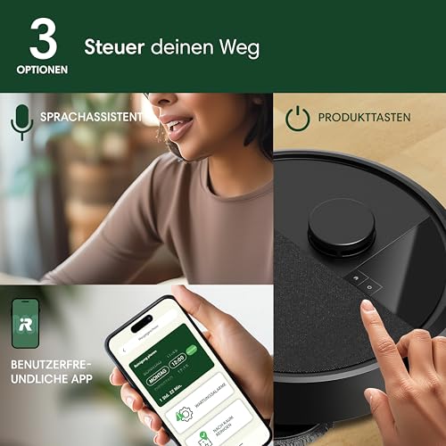 iRobot Roomba Plus 405 Saug- & Wischroboter mit AutoWash Dock – 7000 Pa