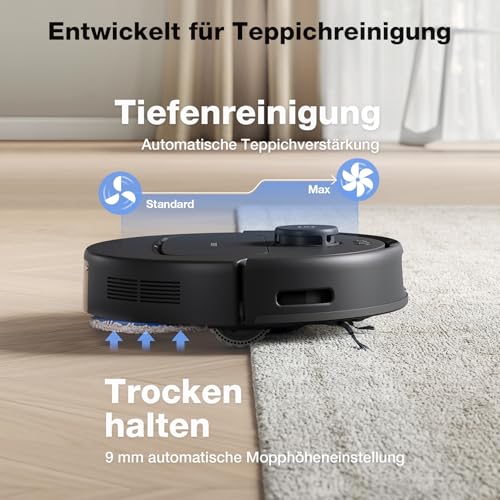 ECOVACS DEEBOT N30 PRO Omni Saug- & Wischroboter – 10.000 Pa