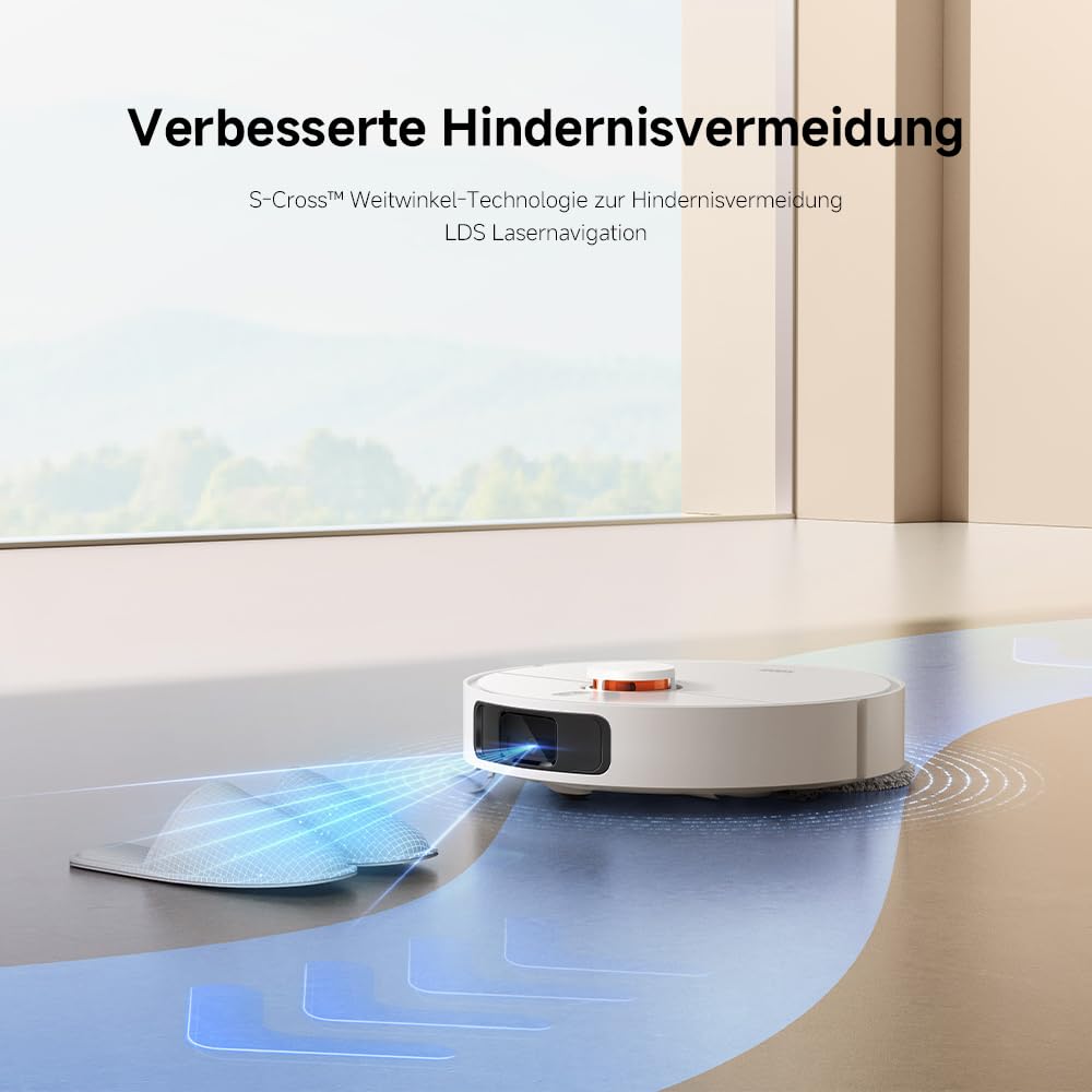 Xiaomi Robot Vacuum X20+ – Saug- & Wischroboter mit Absaugstation, 6000 Pa