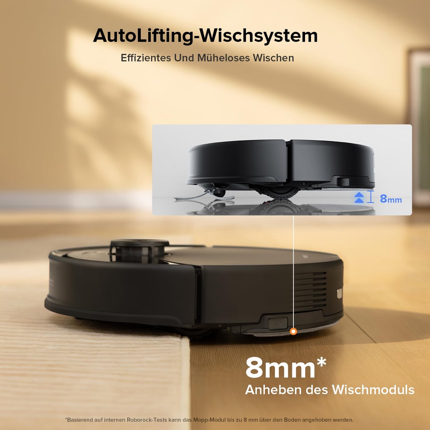Roborock Q10 S5 Saug- und Wischroboter – 10.000 Pa, Dual Anti-Tangle, Auto-Lifting Mopping