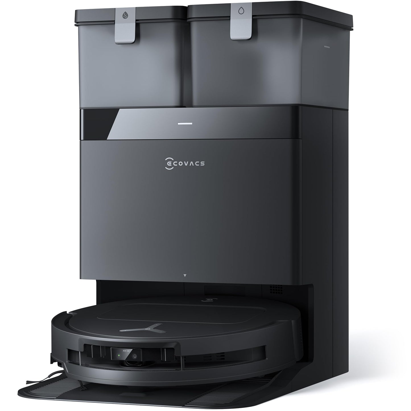 ECOVACS DEEBOT T50 Omni – Saug- und Wischroboter mit 15.000 Pa, ZeroTangle 2.0 & All-in-One Station