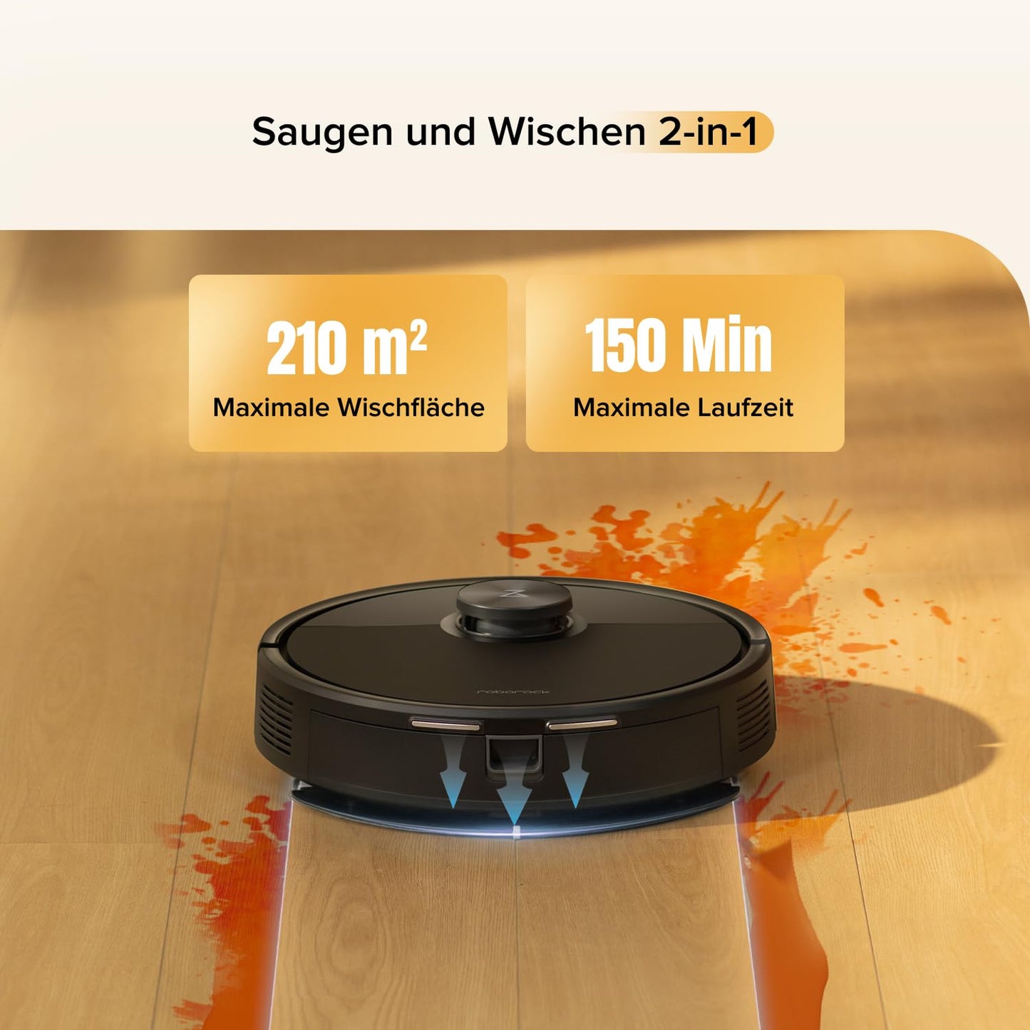 Roborock Q7 M5 Saugroboter – 10.000 Pa, Wischfunktion, Dual Anti-Tangle, LiDAR, App-Steuerung