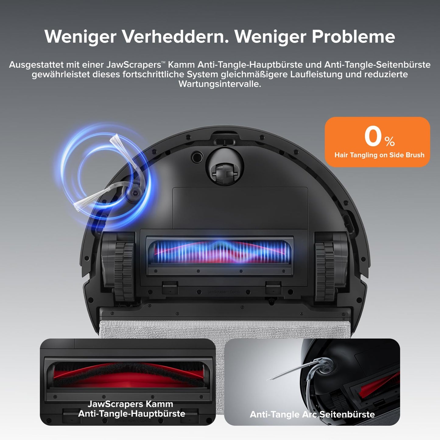 Roborock Q10 X5 Saug- & Wischroboter – 10.000 Pa, Dual Anti-Tangle, LiDAR