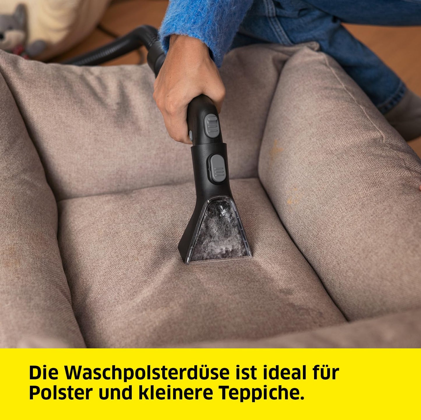 Kärcher SE 3 Compact Waschsauger – Polster- & Teppichreiniger, 500W, 1,7 L Frischwassertank