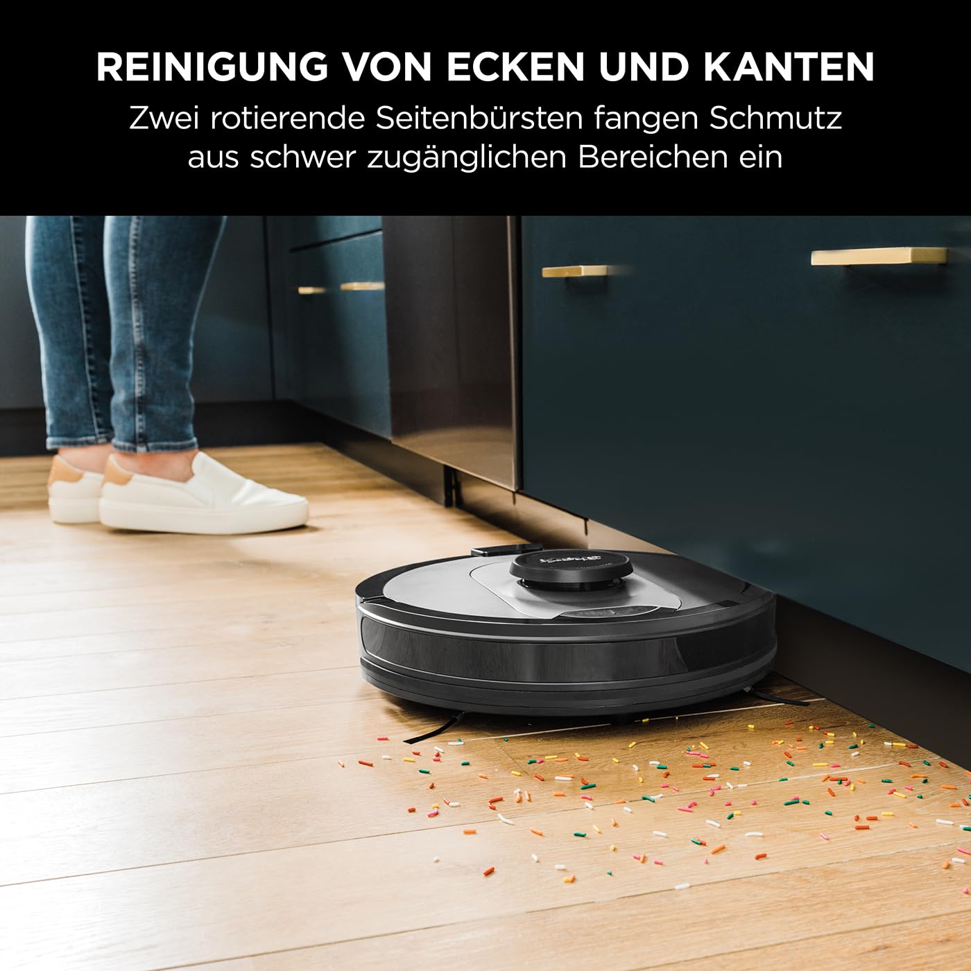 Shark AI 360 – Selbstentleerender Saugroboter für Teppiche & Hartböden