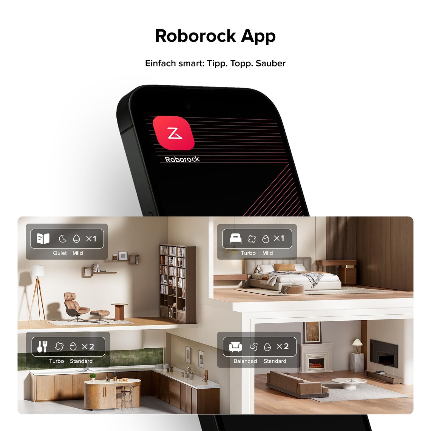 Roborock Q10 X5 Saug- & Wischroboter – 10.000 Pa, Dual Anti-Tangle, LiDAR