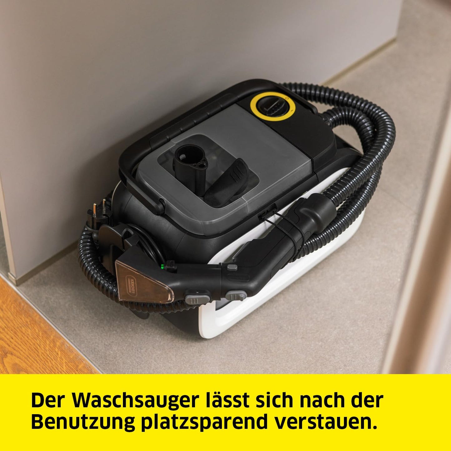 Kärcher SE 3 Compact Waschsauger – Polster- & Teppichreiniger, 500W, 1,7 L Frischwassertank