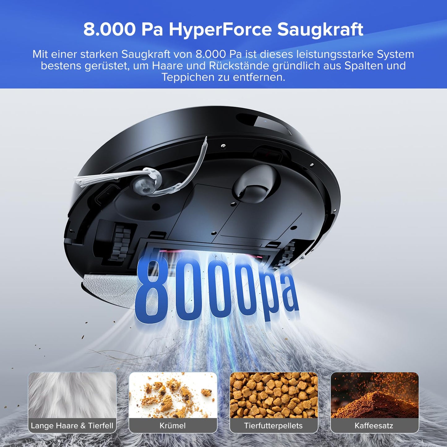 Roborock Q7 L5+ Saug- & Wischroboter Set – 8.000 Pa, Auto-Entleerung