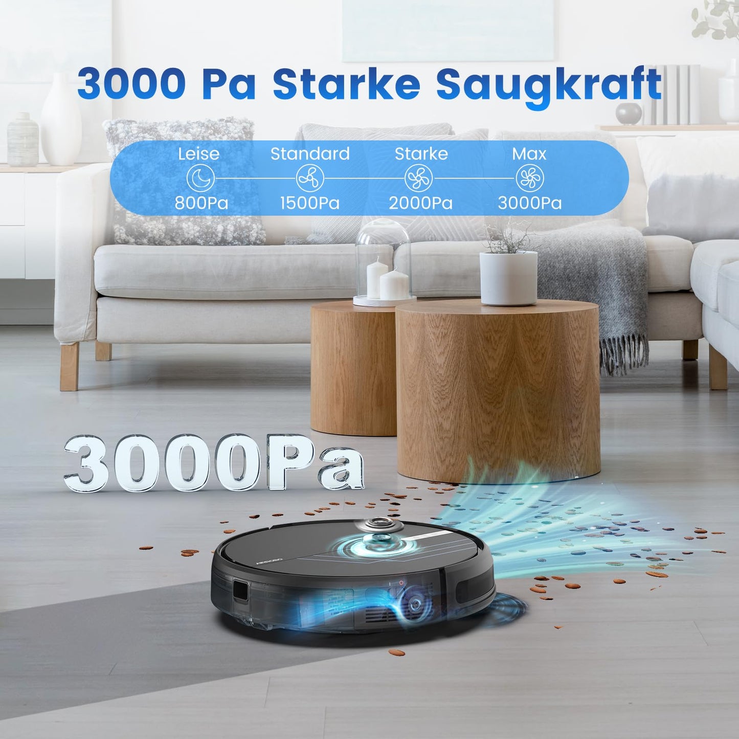 AIRROBO P30 Saug- & Wischroboter – 3000 Pa, 3-in-1 Reinigung