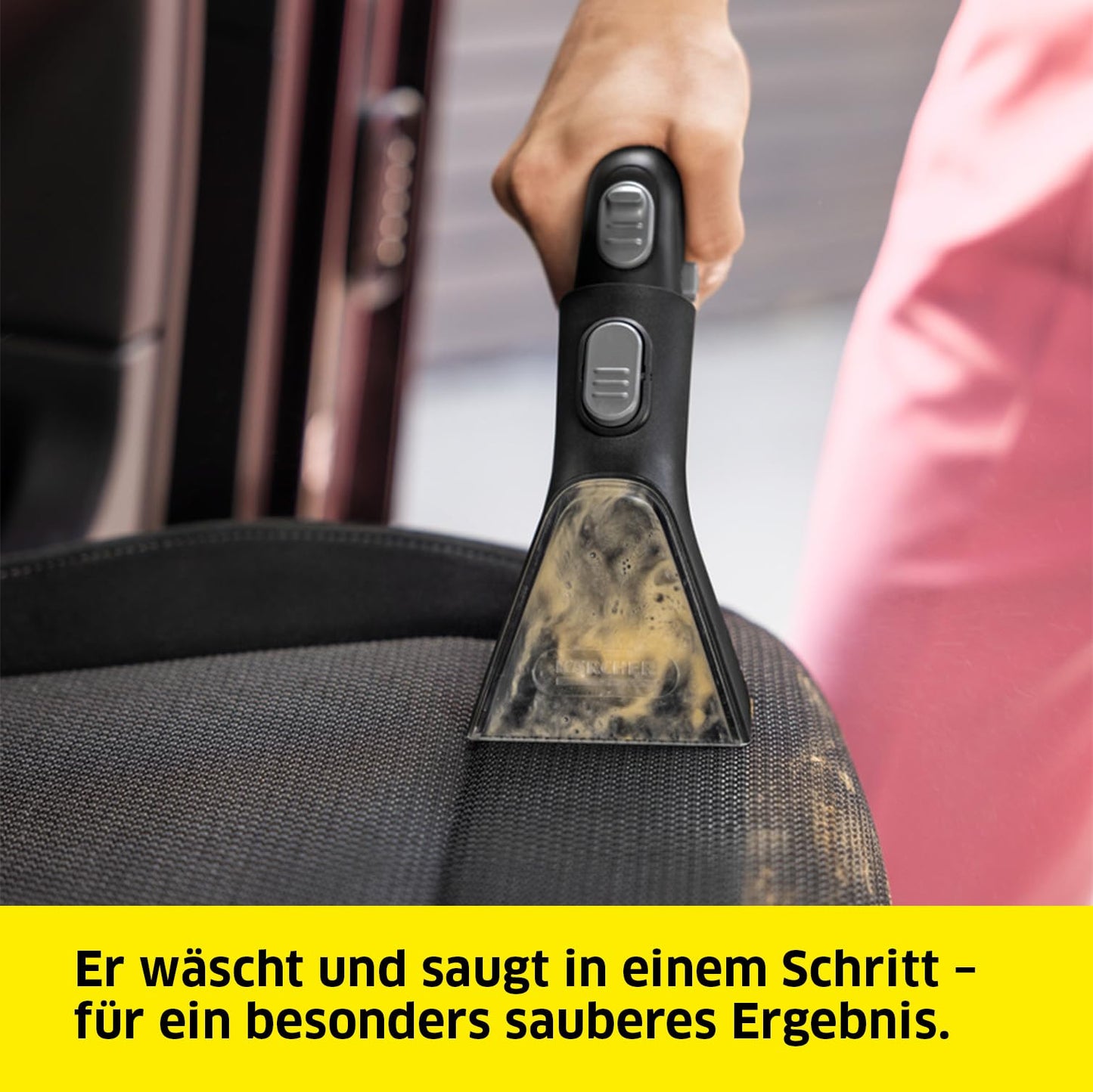 Kärcher SE 3 Compact Waschsauger – Polster- & Teppichreiniger, 500W, 1,7 L Frischwassertank