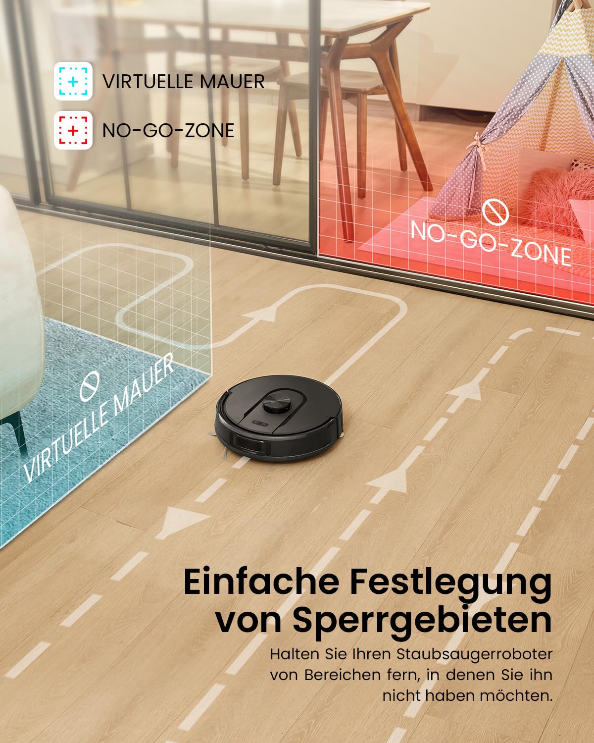 Vexilar W11 Saug- & Wischroboter mit Absaugstation – 6000 Pa