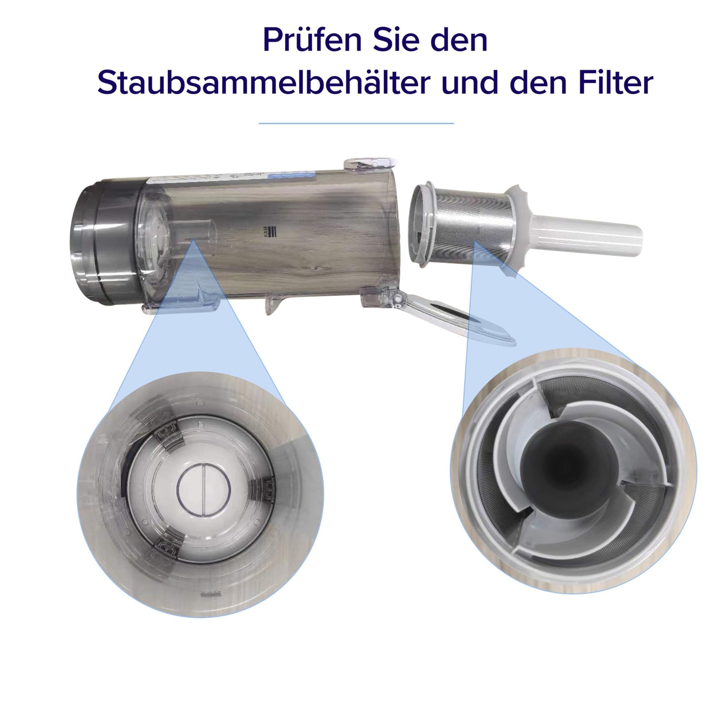 Levoit LVAC-200 Akku-Staubsauger – 4-in-1 Kabellos, Anti-Haar, 99,9 % Filterleistung