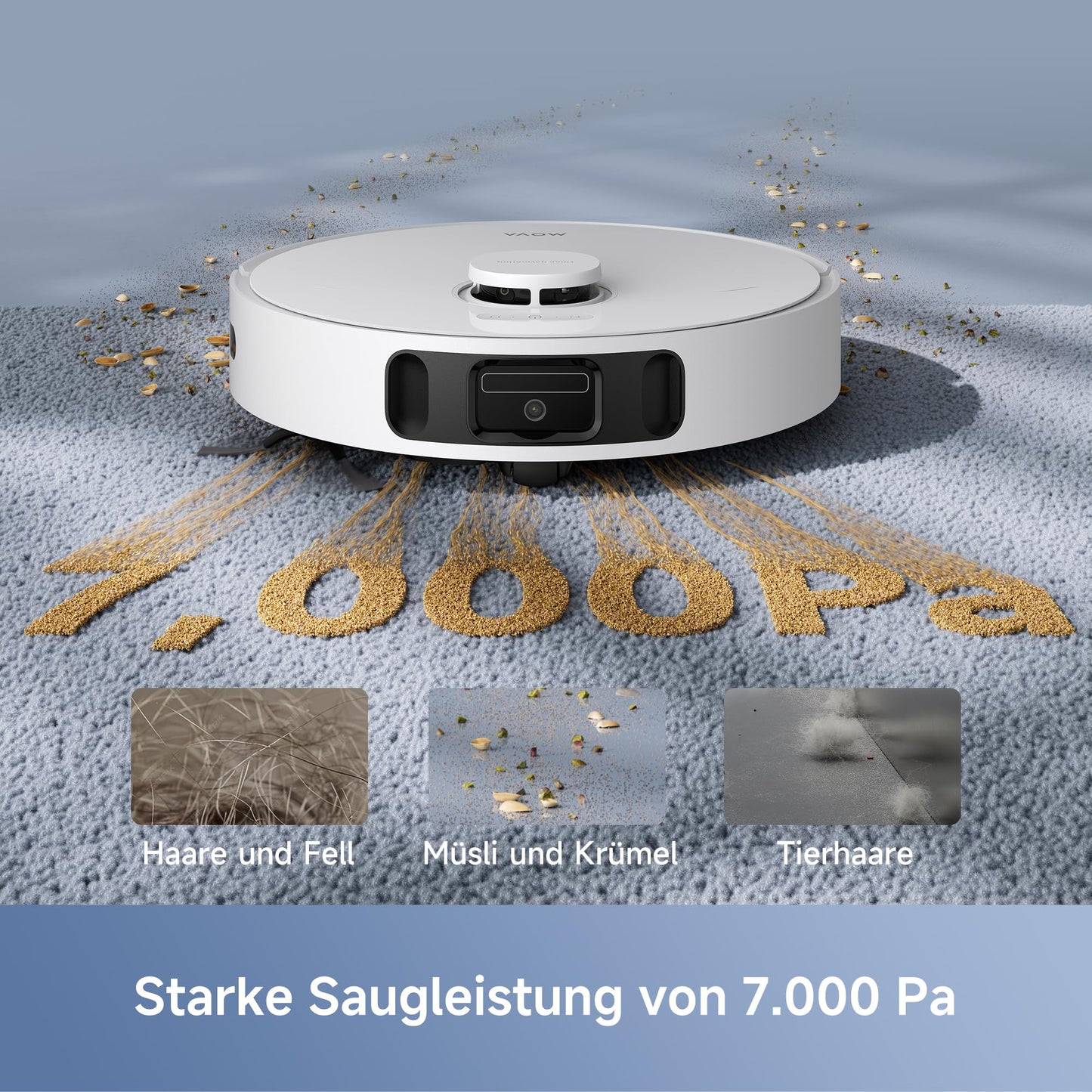 Mova E30 Ultra Saug- & Wischroboter mit Automatischer Entleerung