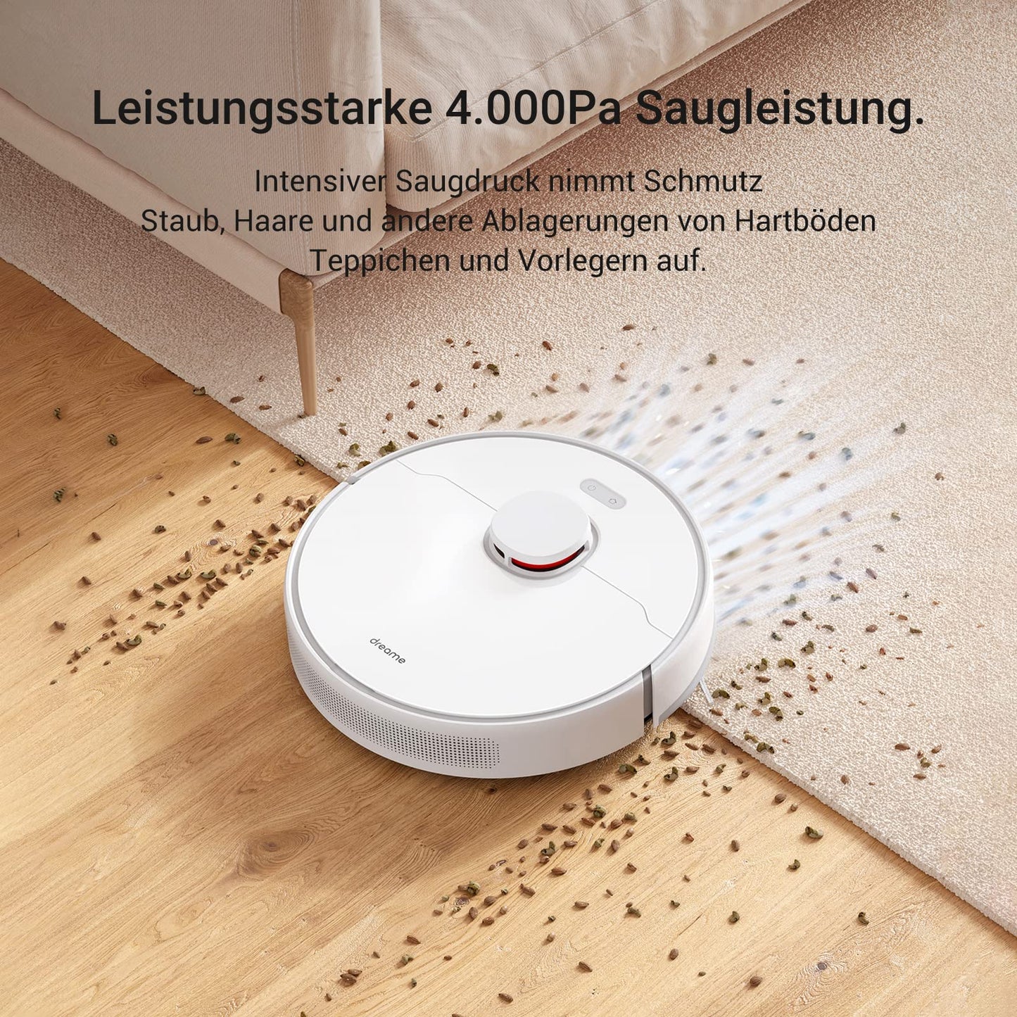 Dreame D10 Plus Saug- & Wischroboter 4000 Pa, Auto-Entleerung