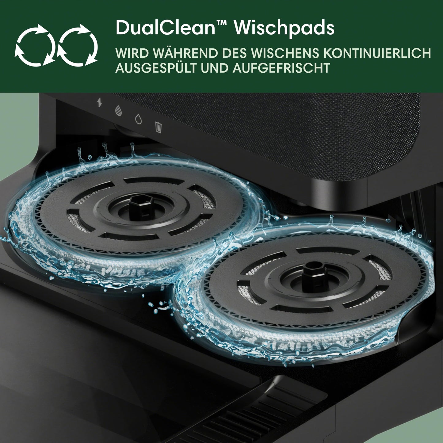iRobot Roomba Plus 405 Saug- & Wischroboter mit AutoWash Dock – 7000 Pa