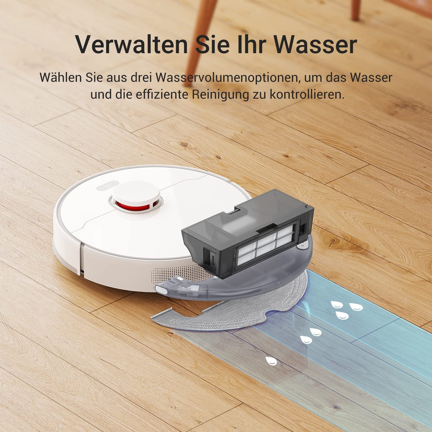 Dreame D10 Plus Saug- & Wischroboter 4000 Pa, Auto-Entleerung