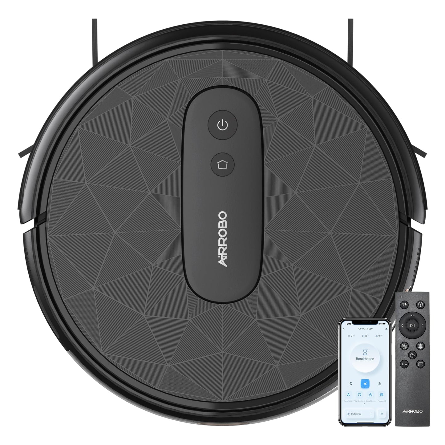 AIRROBO P20 Saugroboter – 2800 Pa, WLAN, Automatisches Aufladen, 120 Min Laufzeit