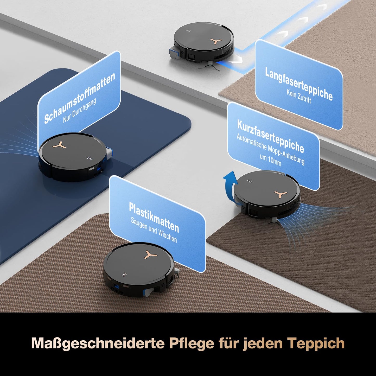 ECOVACS DEEBOT X8 PRO Omni – Saug- & Wischroboter mit Selbstreinigung, 18.000 Pa