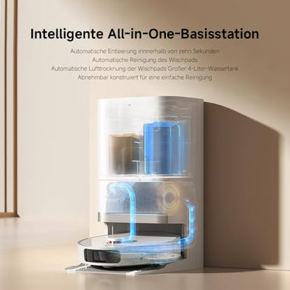 Xiaomi Robot Vacuum X20+ – Saug- & Wischroboter mit Absaugstation, 6000 Pa