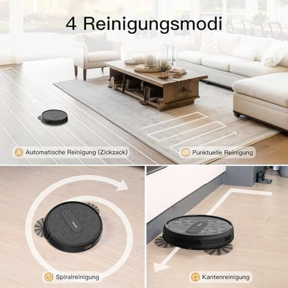 AIRROBO P20 Saugroboter – 2800 Pa, WLAN, Automatisches Aufladen, 120 Min Laufzeit