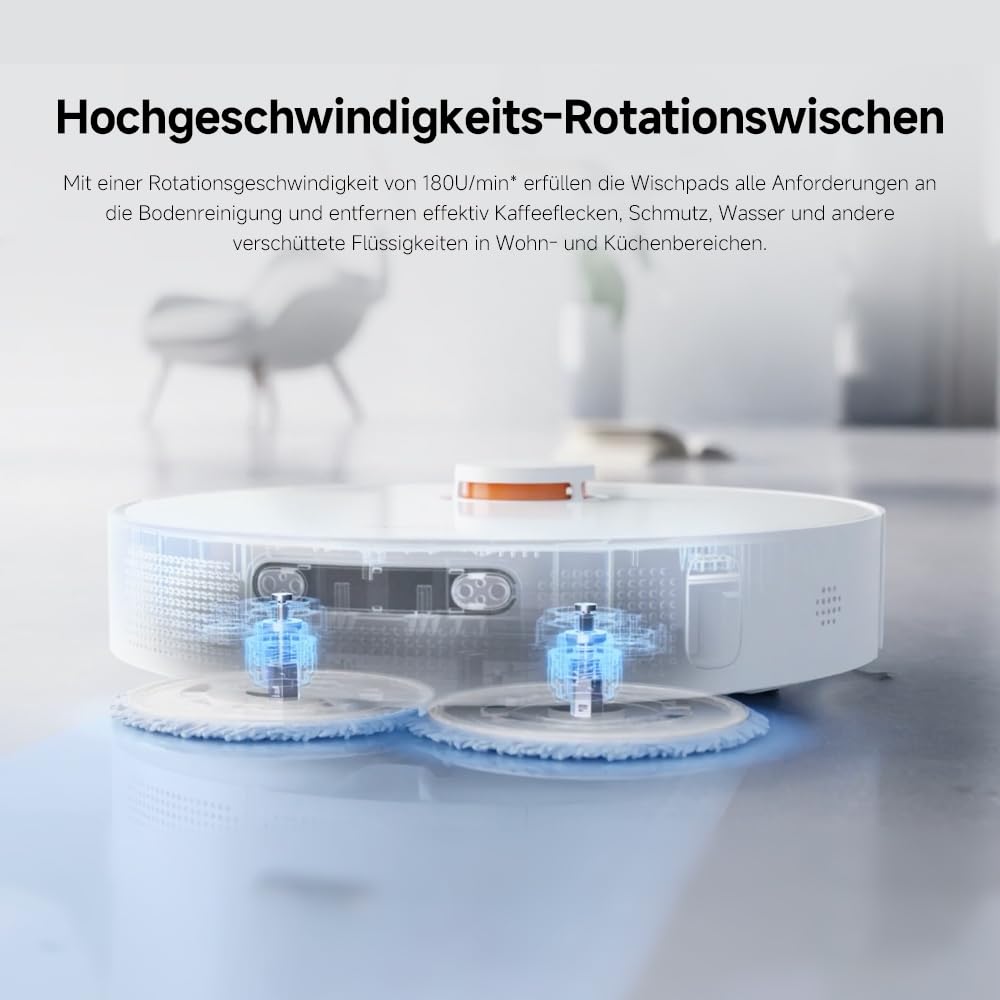 Xiaomi Robot Vacuum X20+ – Saug- & Wischroboter mit Absaugstation, 6000 Pa