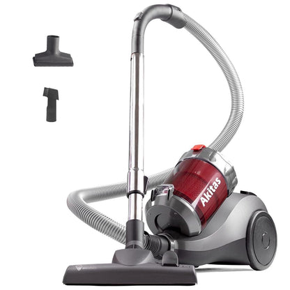 Beutelloser Staubsauger – 800W Motor, 19kPa Saugkraft, 2-in-1-Bürstenkopf für Hartböden & Teppiche