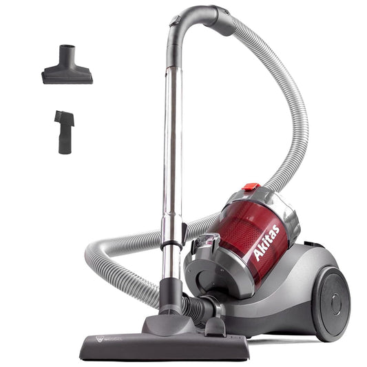 Beutelloser Staubsauger – 800W Motor, 19kPa Saugkraft, 2-in-1-Bürstenkopf für Hartböden & Teppiche