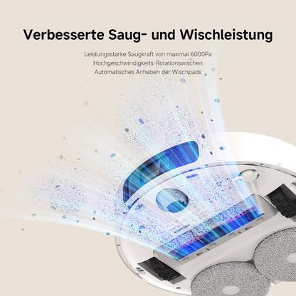 Xiaomi Robot Vacuum X20+ – Saug- & Wischroboter mit Absaugstation, 6000 Pa