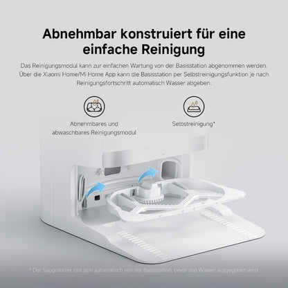 Xiaomi Robot Vacuum X20+ – Saug- & Wischroboter mit Absaugstation, 6000 Pa