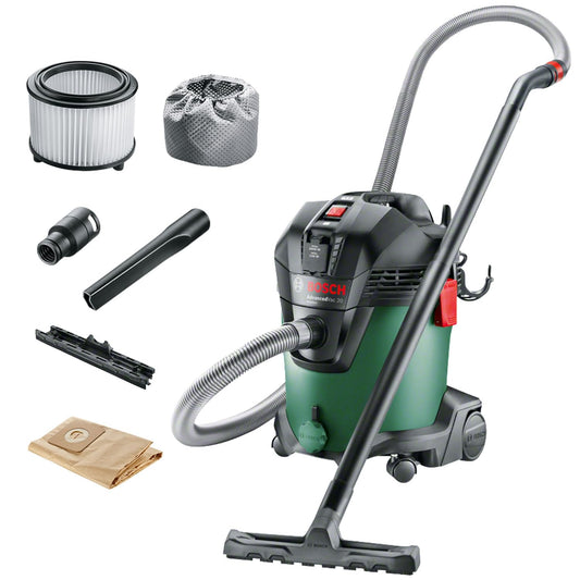 Bosch AdvancedVac 20 Nass- und Trockensauger – 1.200 W, 20 L Behälter, inkl. Zubehör