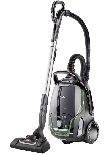 AEG VX9-2-ÖKO Staubsauger mit Beutel – 850 W, 5 L Volumen, 65 dB, 12 m Aktionsradius, Nachhaltig, Inklusive Zusatzdüsen