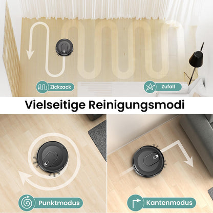 Vexilar W6+ Saugroboter – 2800 Pa, Tierhaarfreundlich, App & Sprachsteuerung