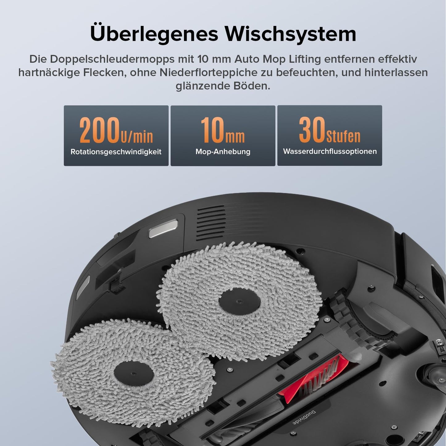 roborock Qrevo Edge S5A – Saug- & Wischroboter, 18.500 Pa, Dual Anti-Tangle