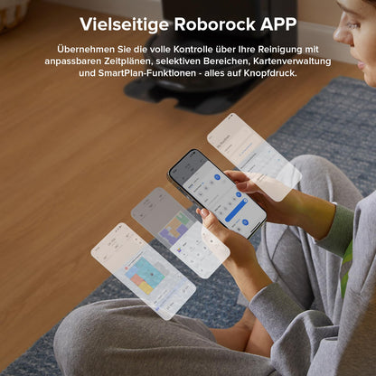 Roborock Qrevo Saugroboter – 8000Pa, Wischfunktion, Anti-Verfilzung