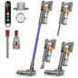 AOLOKO X15 Kabelloser Akku-Staubsauger – 50.000 Pa, LED, Anti-Tangle