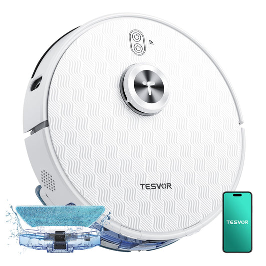 Tesvor S8Pro Saug- & Wischroboter – 8000 Pa, 3-in-1 Reinigung, LiDAR