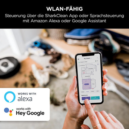 Shark AI 360 – Selbstentleerender Saugroboter für Teppiche & Hartböden