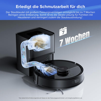 Roborock Q7 L5+ Saug- & Wischroboter Set – 8.000 Pa, Auto-Entleerung