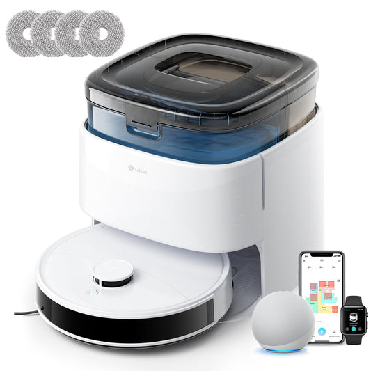 LEFANT M3 Gen2 Saugroboter 3-in-1 – 12.000 Pa, Wischfunktion, LiDAR, Selbstentleerung, App-Steuerung