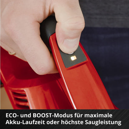 Einhell TE-SV 18 Li-Solo Akku-Stielstaubsauger – Beutellos, 18 V, 2-in-1, BOOST-Mode