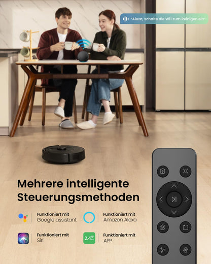 Vexilar W11 Saug- & Wischroboter mit Absaugstation – 6000 Pa