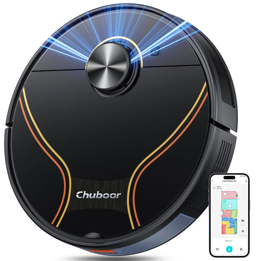 Chuboor J01 3-in-1 Saug- & Wischroboter – 6.500 Pa, LiDAR, App & Alexa, 150 Min Laufzeit