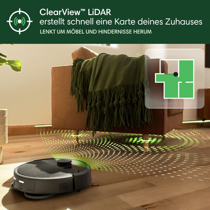 iRobot Roomba Plus 405 Saug- & Wischroboter mit AutoWash Dock – 7000 Pa
