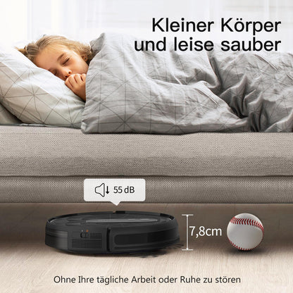 AIRROBO P20 Saugroboter – 2800 Pa, WLAN, Automatisches Aufladen, 120 Min Laufzeit